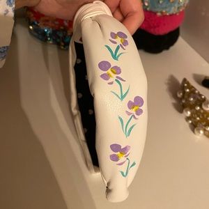 Lele Sadoughi hand painted headband